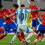Copa America Soccer Chile Argentina