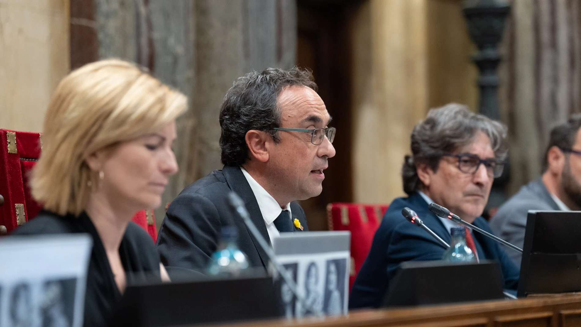 El presidente del Parlament, Josep Rull, ha constatado que no hay ningún candidato que tenga suficientes apoyos para someterse a una investidura para presidir la Generalitat, y ha activado la cuenta atrás de 2 meses para que se produzca una investidura. DAVID ZORRAKINO-EUROPA PRESS 26/06/2024
