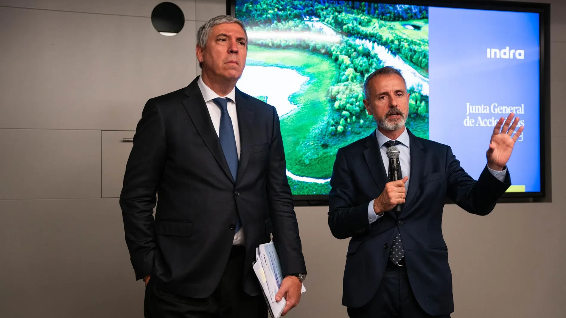 Economía.- De los Mozos sobre las nuevas funciones ejecutivas de Murtra en Indra: "Los egos hay que dejarlos aparte"