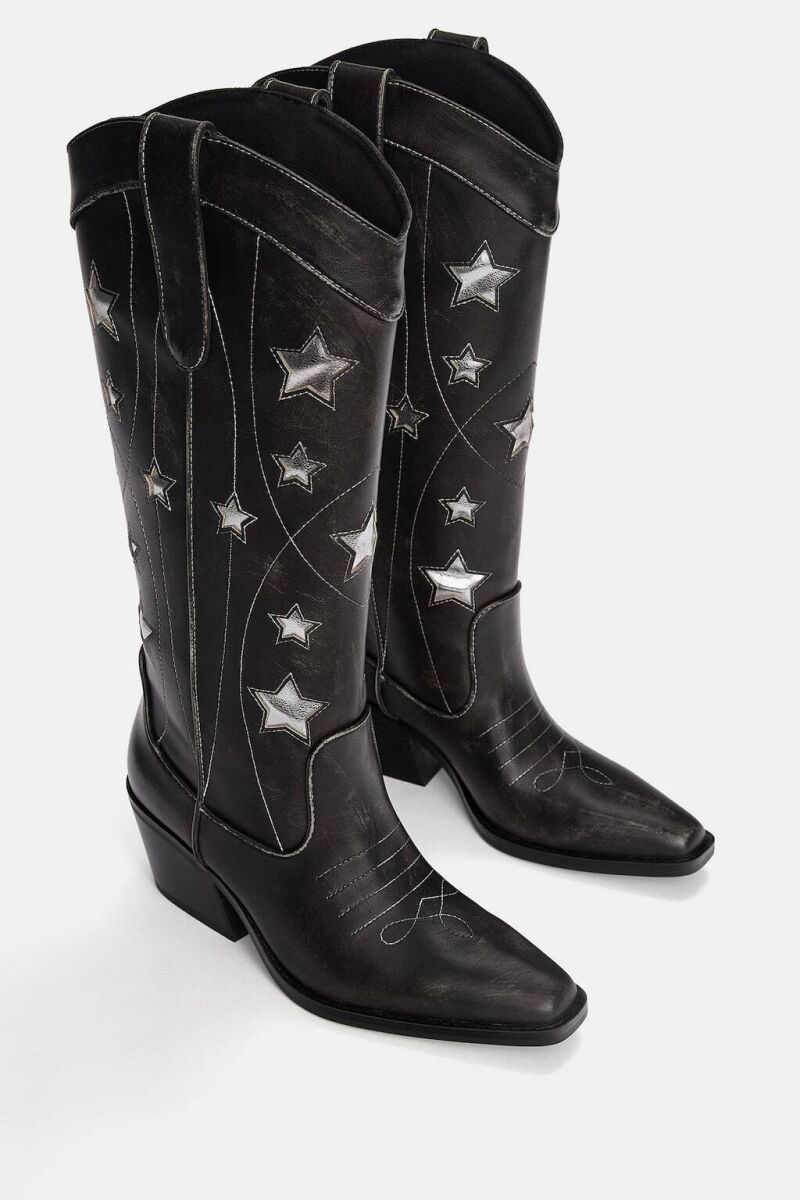 Botas cowboy estrellas
