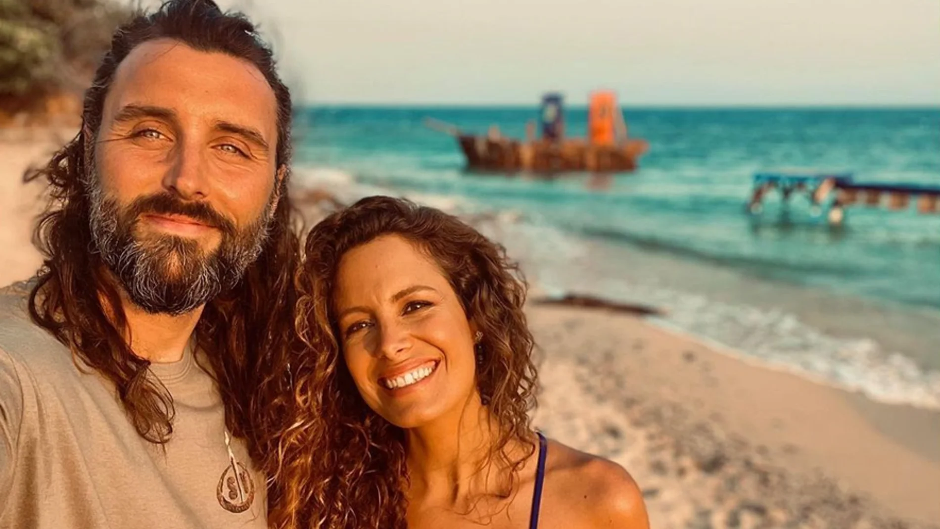 Álvaro Puerto y Laura Madrueño en "Supervivientes"