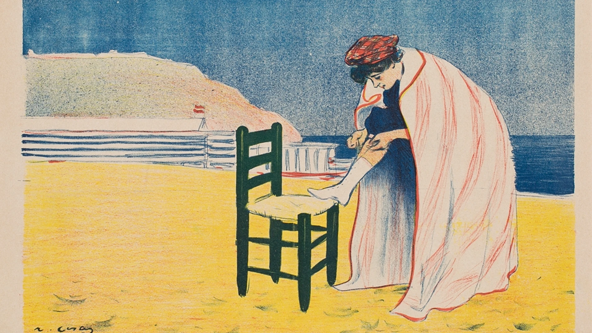 Un cartel marinero de Ramon Casas