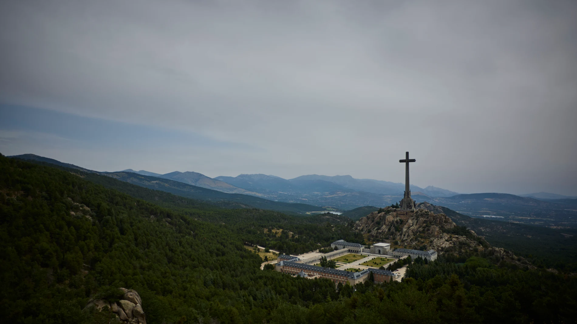 Reportaje del Valle de Cuelgamuros, antes denominado Valle de los Caídos. El Gobierno anuncia que el 2 de julio se constituirá la comisión que busca expulsar a los benedictinos del Valle de los Caídos.© Alberto R. Roldán / Diario La Razón.27 06 2024
