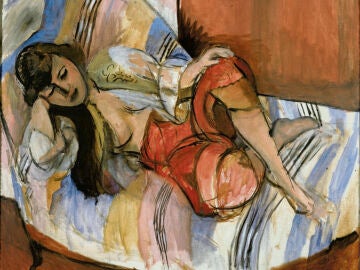 El lienzo "Odalisca" pintado por Henri Matisse