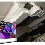 Así es el televisor de 24.000 euros robado en Córdoba y que apareció en un centro de producción de marihuana en Granada