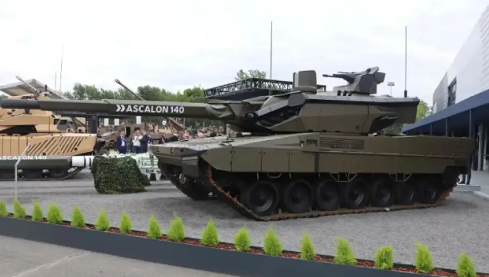 EMBT-ADT 140 en el Eurosatory 2024.