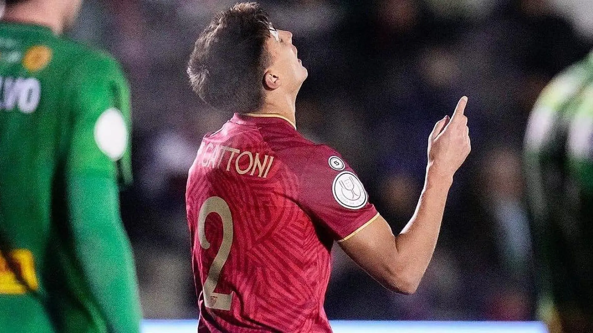 Federico Gattoni con el Sevilla