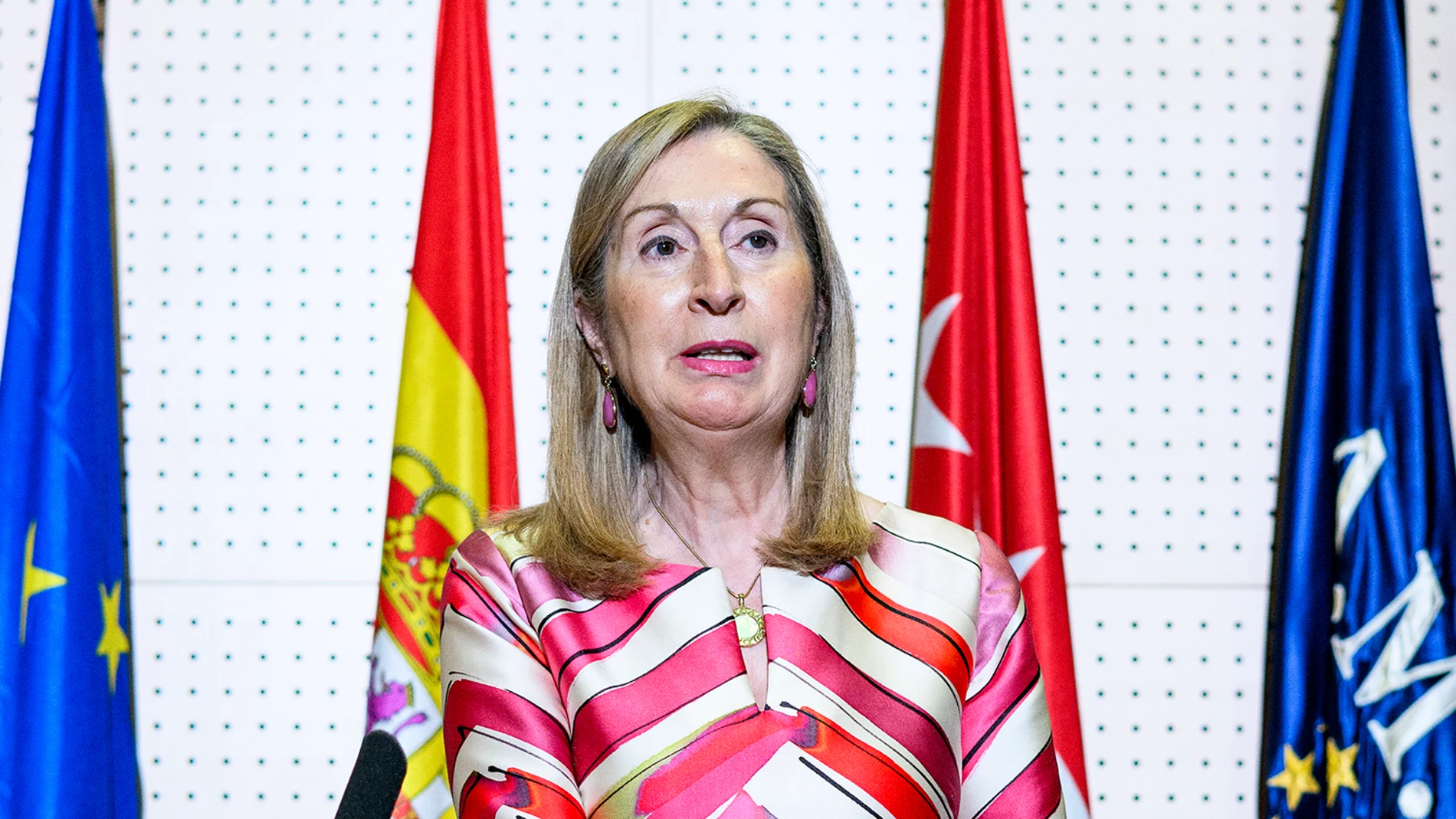 Ana Pastor en su jura del cargo de presidenta de AMA