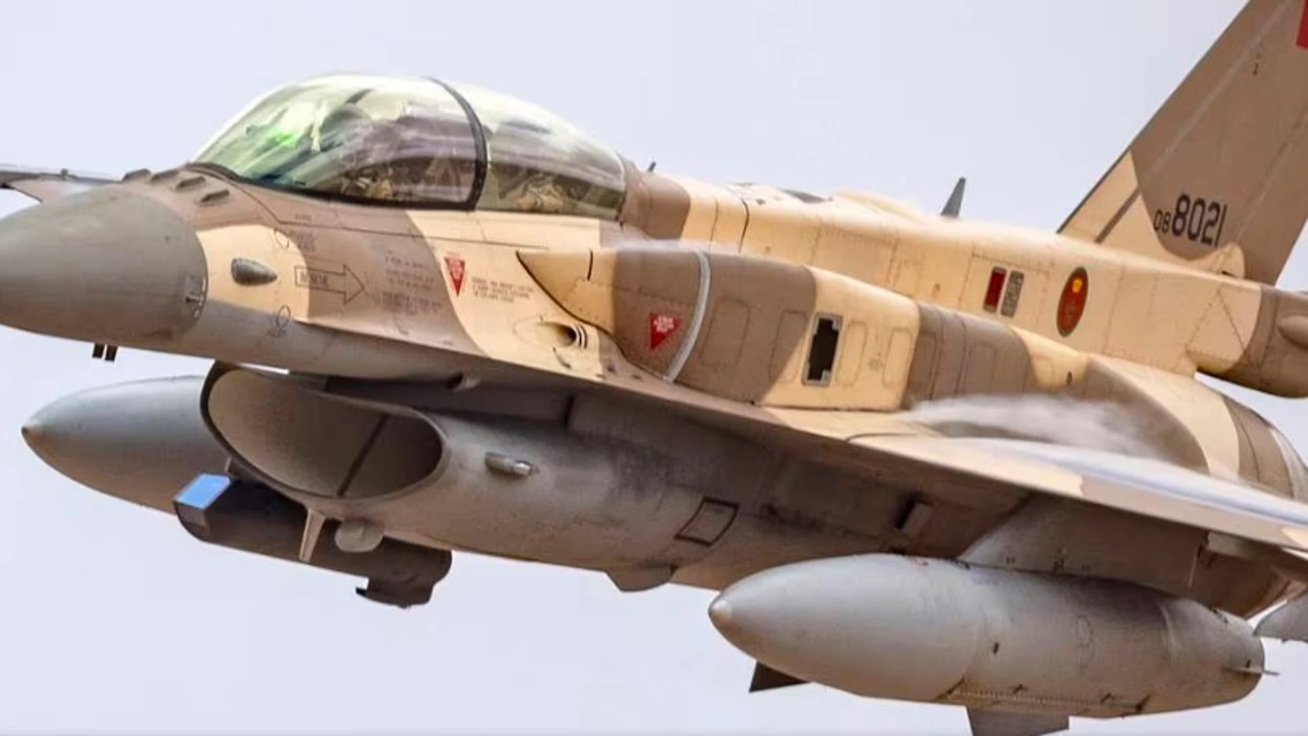 Los F-16 marroquíes iran armados con 4el sistema Viper Shield