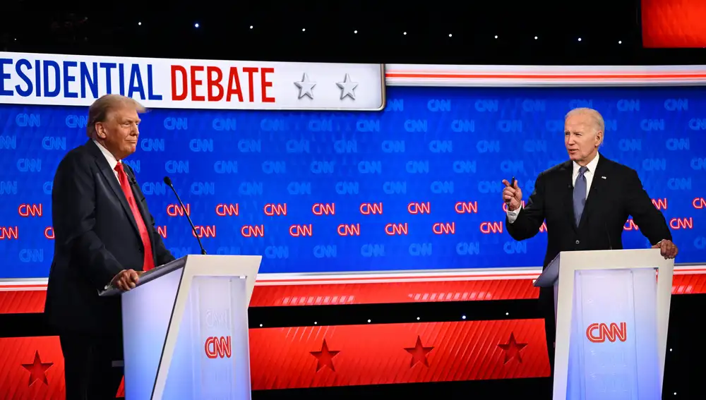First 2024 presidential debate between US President Joe Biden and former US President Donald J. Trump
