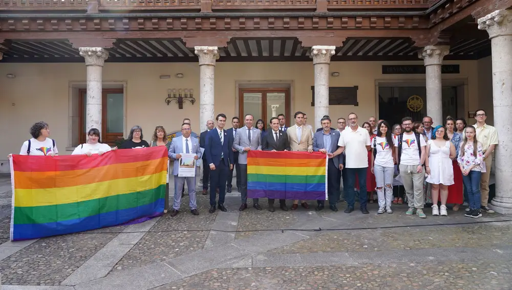 Acto en la Diputación de Valladolid