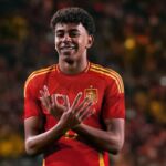 Lamine Yamal y su ya mítica celebración