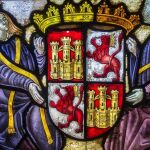 Escudo de Castilla y León, tal y como se representa al reino de Castilla y León a partir de Fernando III, desde 1230