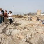 Imagen del yacimiento arqueológico de Los Baños de la Reina que está en Calpe, Alicante