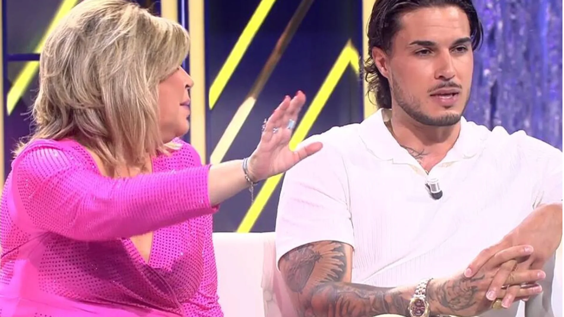 Terelu Campos y Carlo Costanzia dieron su primera entrevista juntos