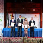 Rocío Blanco, en el acto de presentación del proyecto Crecimiento Económico y Empleo en Andalucía 
