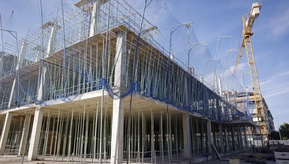 Obras en el Palacio de Justicia de Torrejón