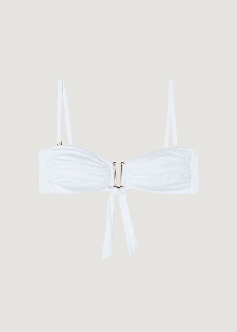Bikini bandeau.