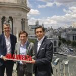Javier Guillén, Martínez Almeida y Álvarez Pallete