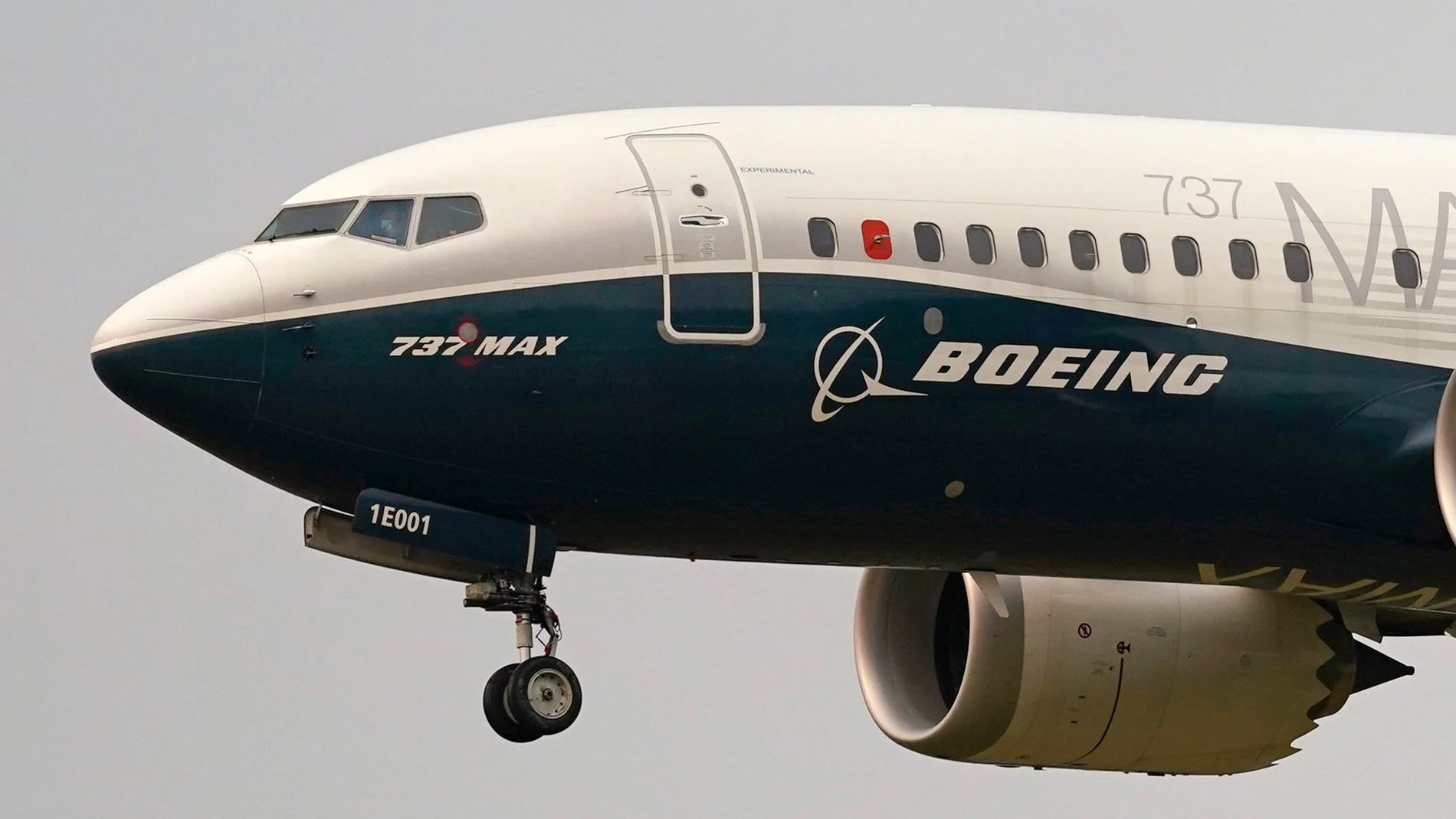 FILE - A Boeing 737 Max jet prepares to land at Boeing Field following a test flight in Seattle, Sept. 30, 2020. Boeing announced plans late Sunday, June 30, 2024, to acquire Spirit AeroSystems for $4.7 billion in an all-stock transaction for the manufacturing firm. (AP Photo/Elaine Thompson, File)