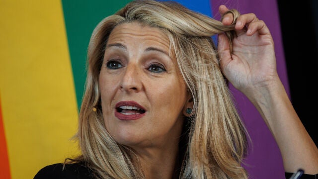 Yolanda Díaz inaugura el I Encuentro 'Diversidad LGTBIQ+ en el entorno laboral'
