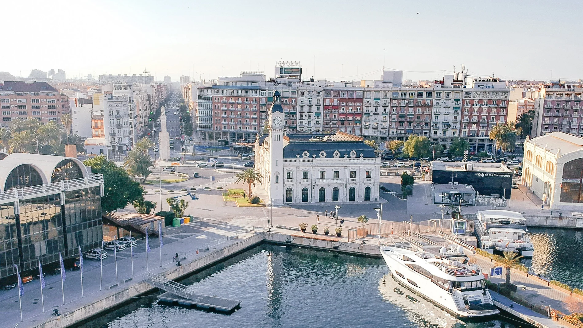 Imagen de la Marina del Puerto de Valencia