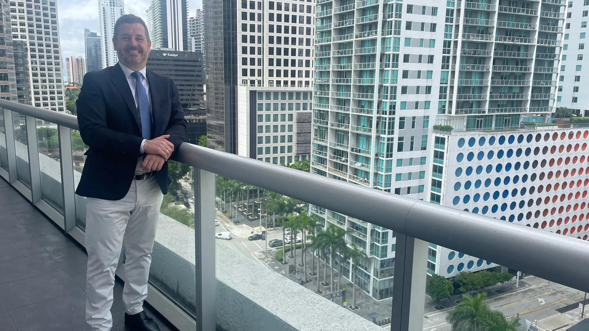 Mariano de Paco Serrano, en Miami, donde promociona la región