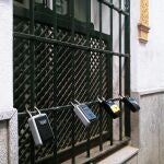 Candados para depositar las llaves de los pisos turísticos