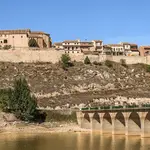 Panorámica de la localidad segoviana de Maderuelo