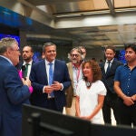 Rodrigo muestra a la vicealcaldesa de Nueva York el Puesto de Mando de Metro