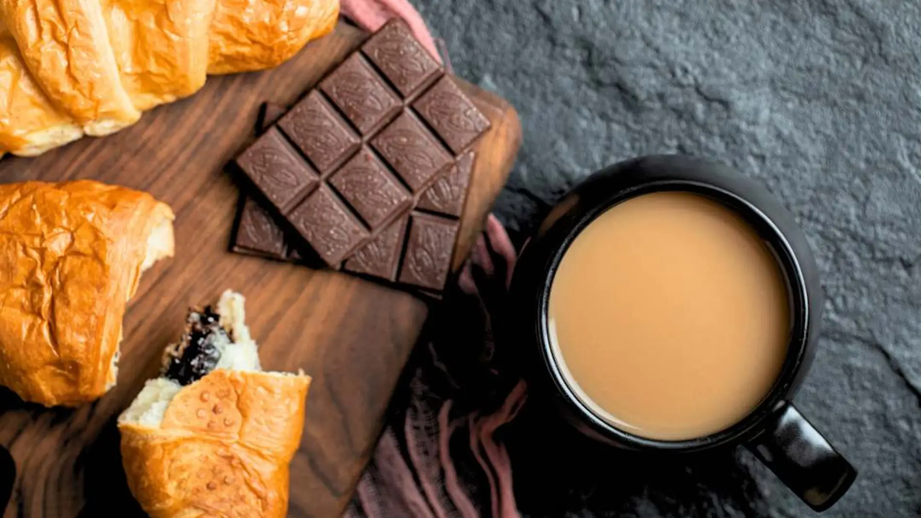 Café y chocolate negro