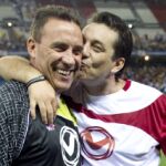 Futre junto a Buyo