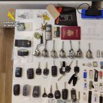 Útiles utilizados por los ladrones