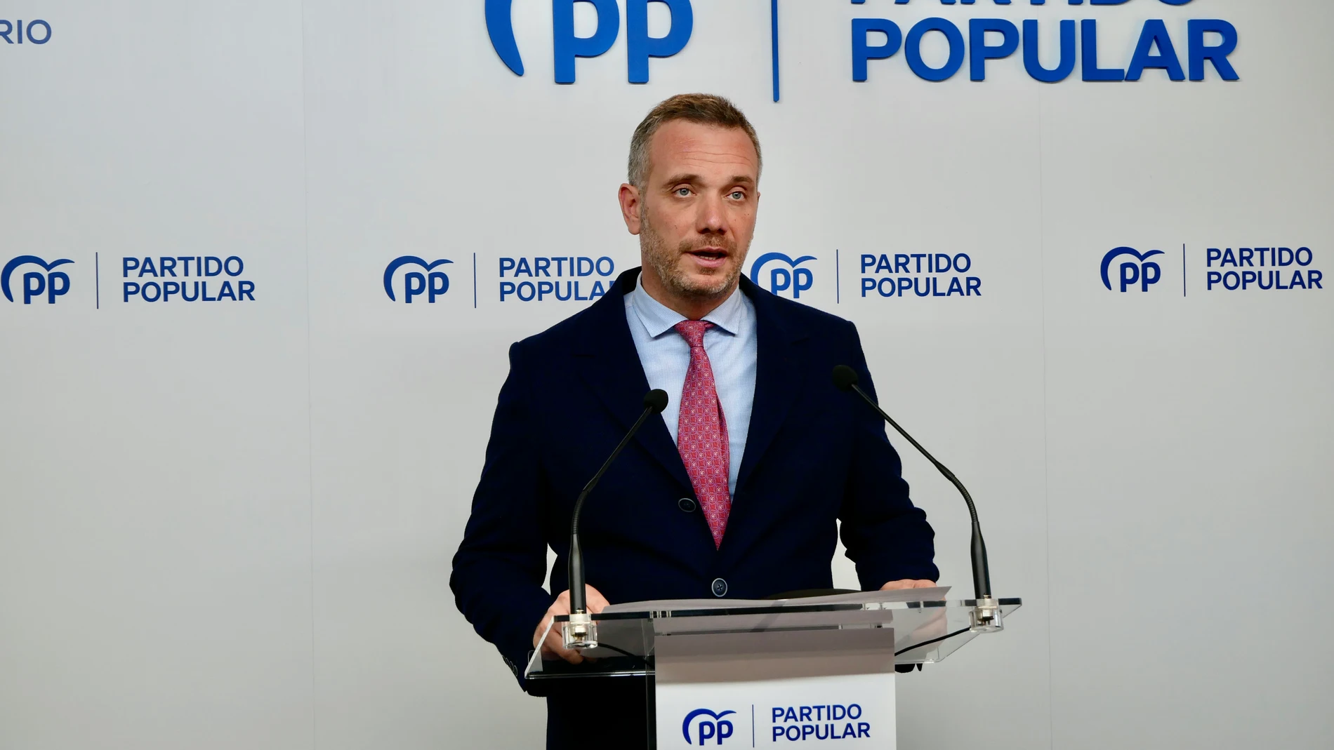 El portavoz del Grupo Parlamentario Popular, Joaquín Segado