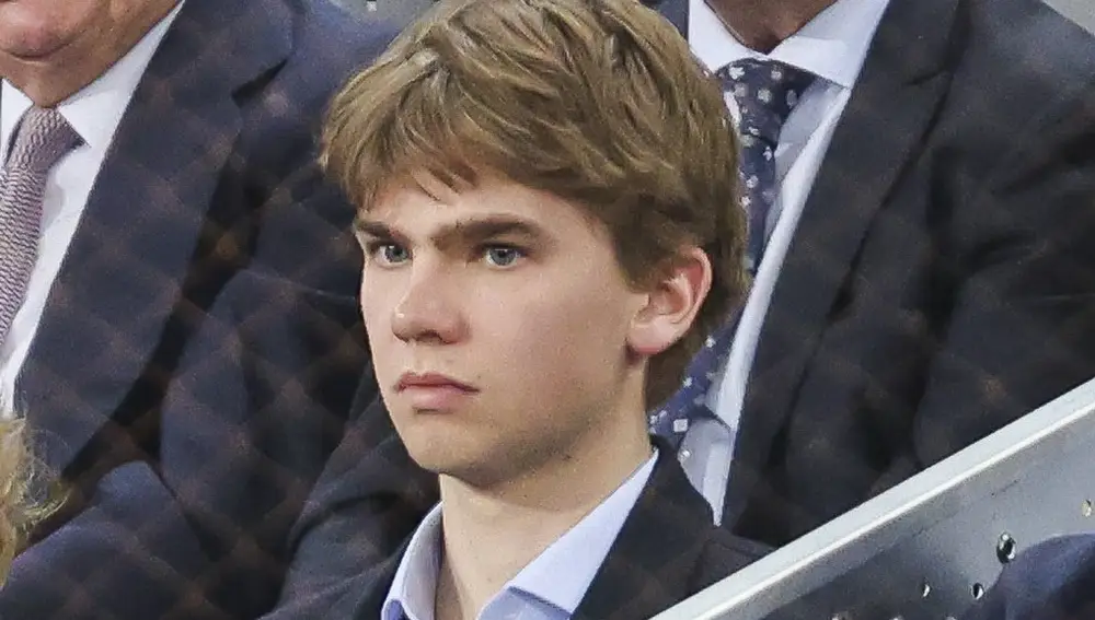 Miguel Urdangarin en el Open de tenis de Madrid