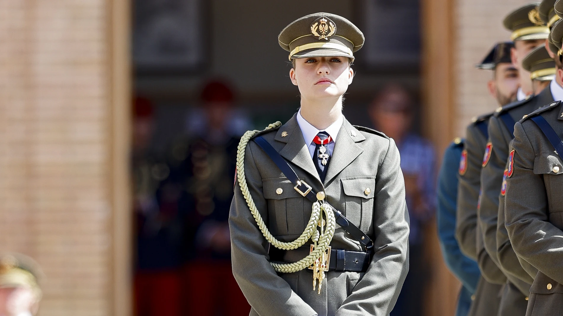 El uniforme de la Princesa Leonor.