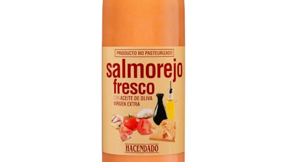 Salmorejo de la marca Hacendado, Mercadona