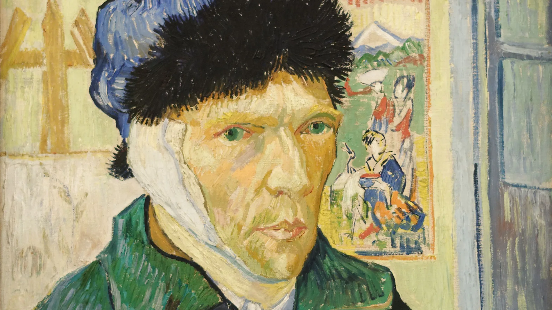 Reproducción autorretrato Vincent Van Gogh