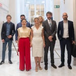 Yolanda Díaz protagoniza un desayuno informativo