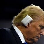 16 July 2024, US, Milwaukee: US former President and 2024 Republican presidential candidate Donald Trump attends the second day of the Republican National Convention at Fiserv Forum in Milwaukee, Wisconsin. Photo: Carol Guzy/ZUMA Press Wire/dpa 16/07/2024 ONLY FOR USE IN SPAIN