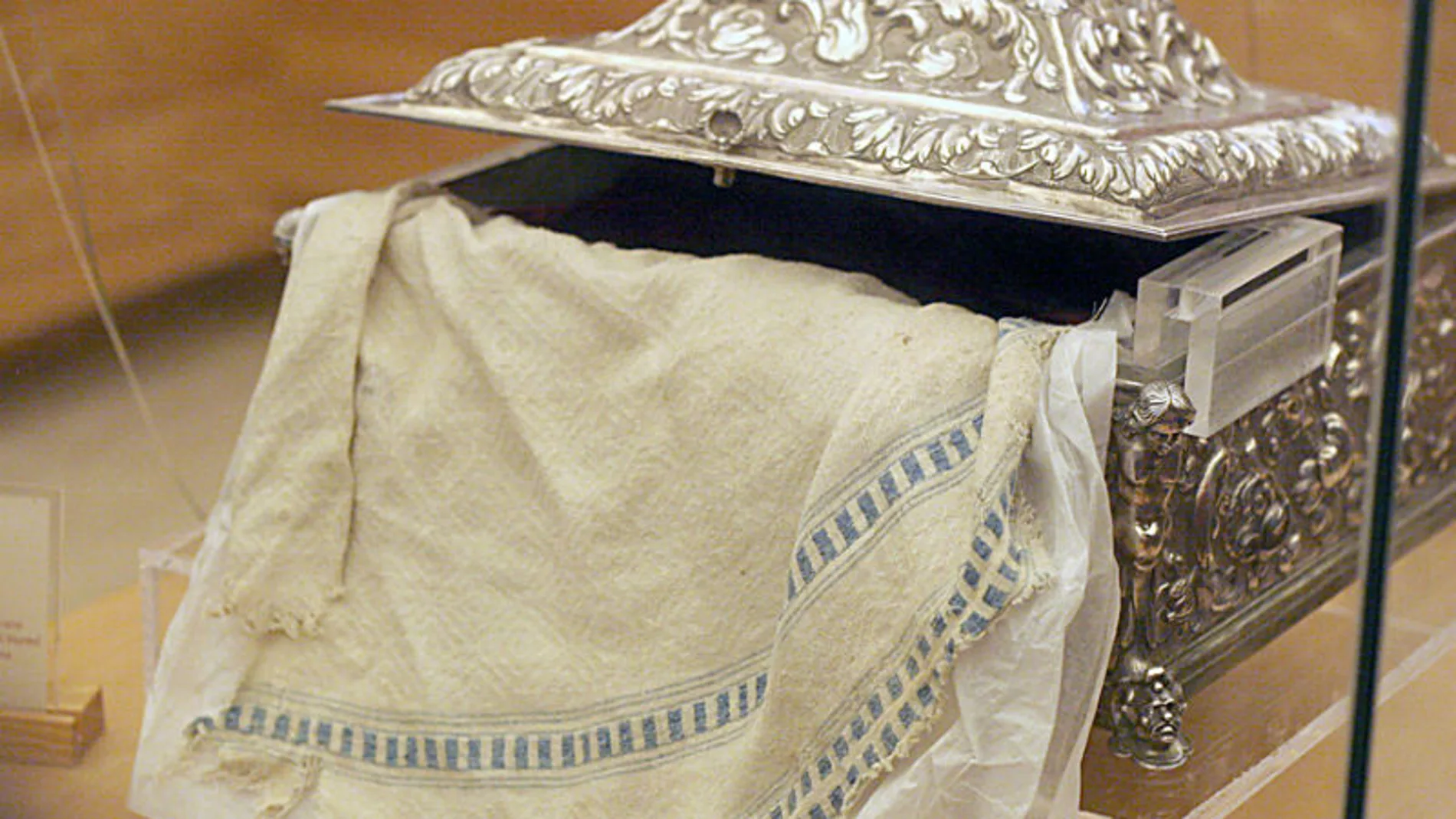 El mantel de la última cena de Jesús