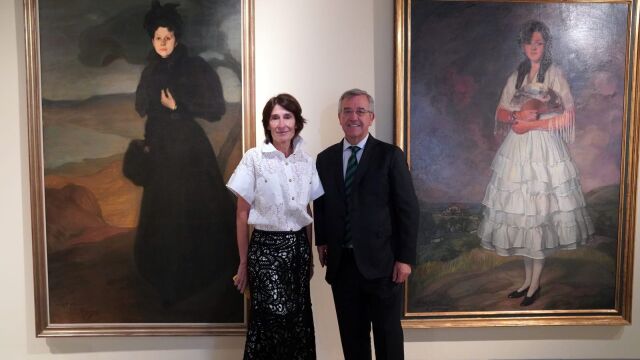 Presentación de la muestra ‘La mujer en la colección Zuloaga. Siete siglos de arte’ en el Mirador del Carmen de Estepona.