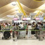 Imagen del aeropuerto de Barajas