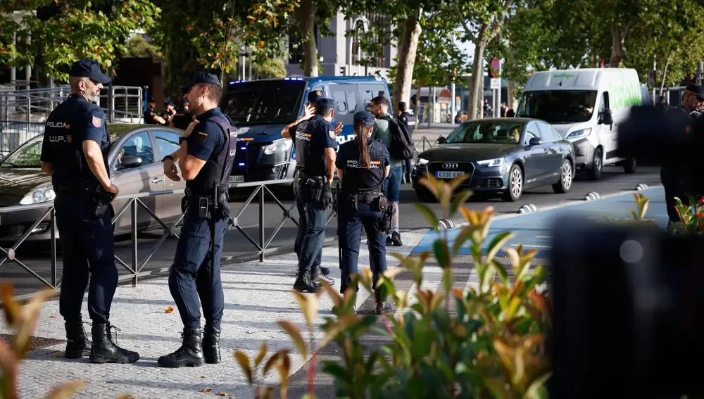 Begoña Gómez testifica en los juzgados de Plaza Castilla