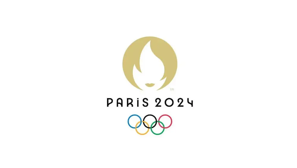 El logotipo de los Juegos Olímpicos de París