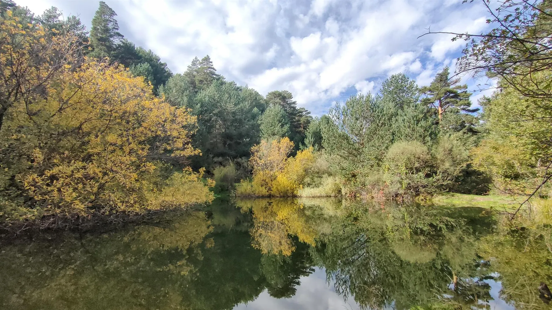 MADRID.-La nueva área de descanso Pradera de la Virgen de la Peña de Rascafría abre para el disfrute de los visitantes