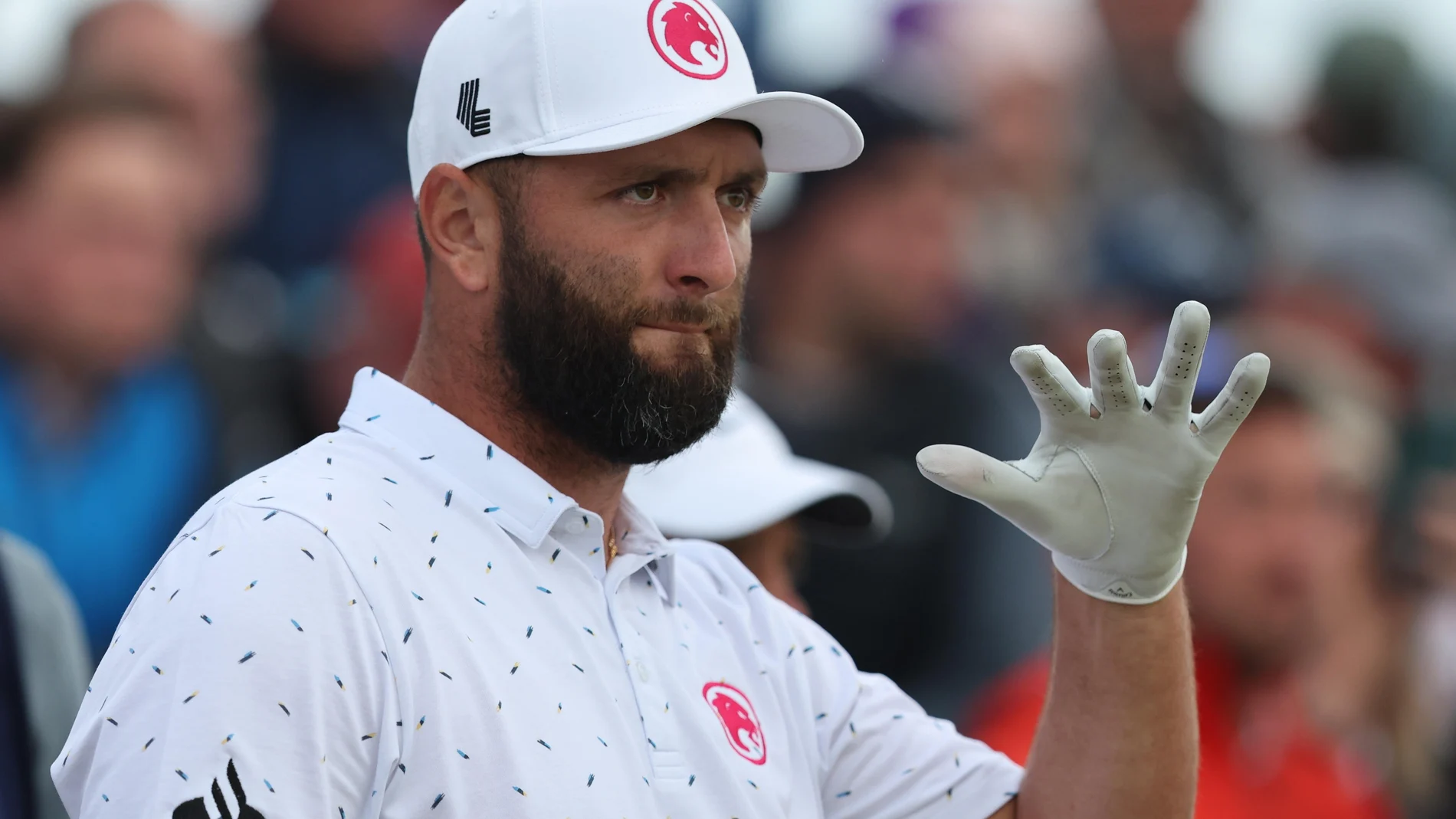 Jon Rahm, este viernes en Royal Troon