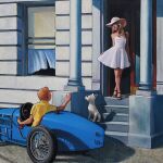 Tintín en el universo de Edward Hopper por Marabout