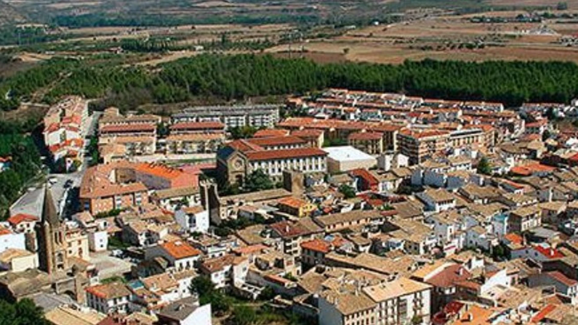 Vista de Sangüesa