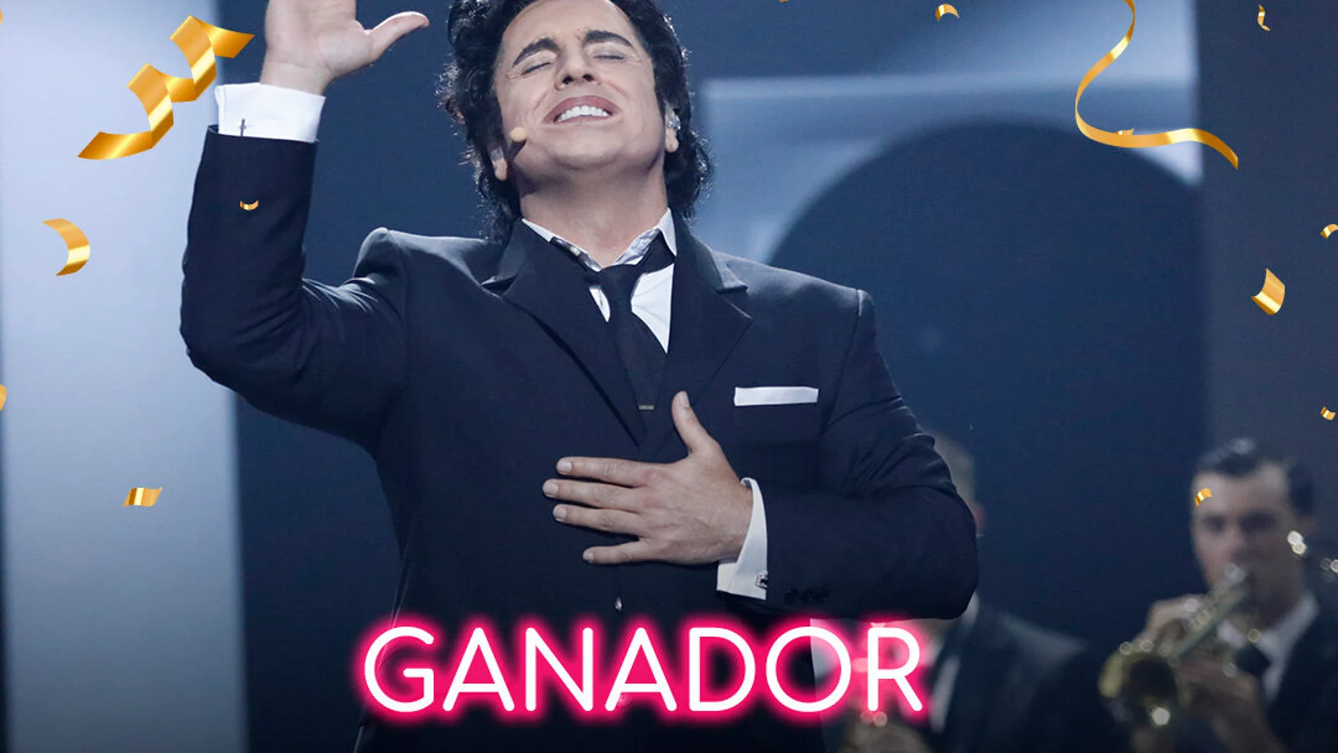 David Bustamante ganador de 'Tu cara me suena 11'